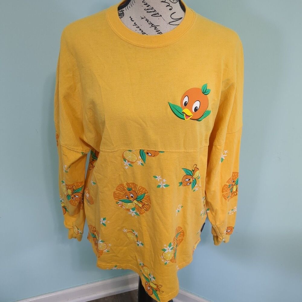 Disney Parks Walt Disney World Orange Bird Spirit Jersey Epcot small flower gard